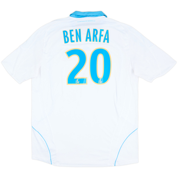 2008-09 Olympique Marseille Home Shirt Ben Arfa #20 - 8/10 - (XL)