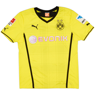2013-14 Borussia Dortmund Home Shirt Hoffman #7 - 3/10 - (M)