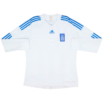 2008-09 Greece Player Issue Away L/S Shirt - 5/10 - (L)