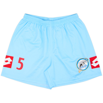2000s Manfredonia Player Issue Home Shorts #5 - 9/10 - (XL)