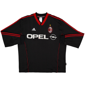 1999-00 AC Milan adidas Training L/S Shirt - 7/10 - (XL)