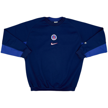 1997-98 Paris Saint-Germain Nike Sweat Top - 8/10 - (M)