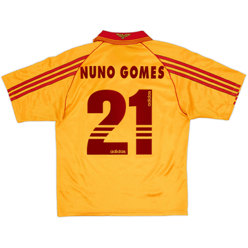 1998-99 Benfica Away Shirt Nuno Gomes #21 - 8/10 - (S)