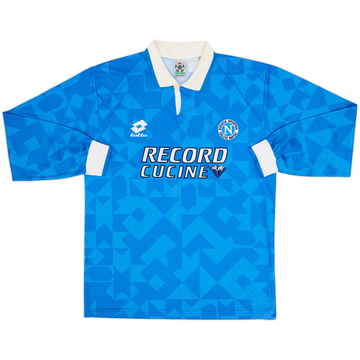 1994-96 Napoli Home L/S Shirt - 8/10 - (M)