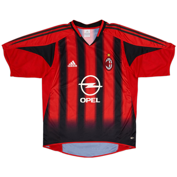 2004-05 AC Milan Home Shirt - 9/10 - (M)