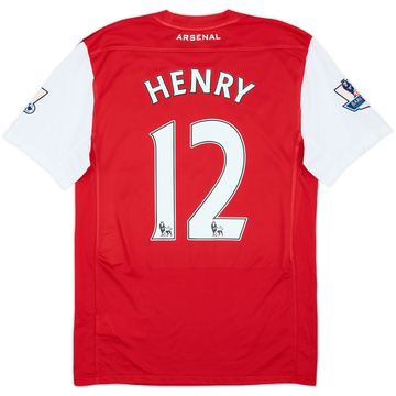2011-12 Arsenal Home Shirt Henry #12 - 8/10 - (S)