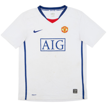 Camiseta de visitante del Manchester United 2008-10 - 4/10 - (XL.Niños)