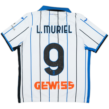2021-22 Atalanta Away Shirt L.Muriel #9 - 4/10 - (M.Boys)