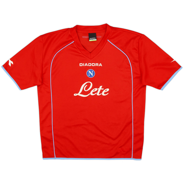 2006-07 Napoli Third Shirt - 6/10 - (XL.Boys)