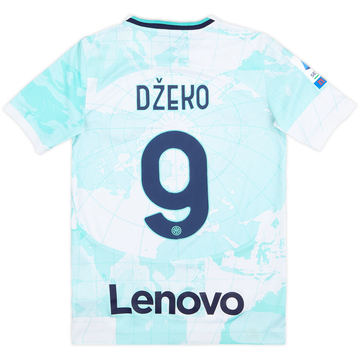 2022-23 Inter Milan Away Shirt Dzeko #9 - 7/10 - (M.Boys)