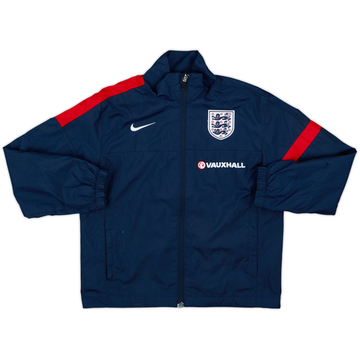 2013-14 England Nike Track Jacket - 8/10 - (S.Boys)