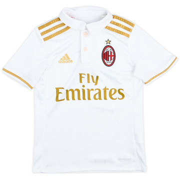 2016-17 AC Milan Away Shirt - 6/10 - (7-8 Years)