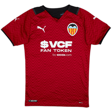 2021-22 Valencia Away Shirt - 8/10 - (XS)