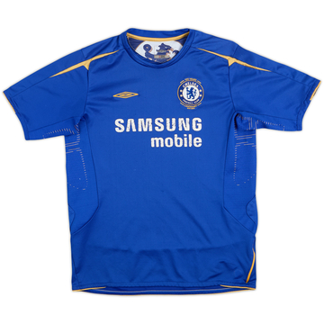 2005-06 Chelsea Centenary Home Shirt - 5/10 - (L.Boys)
