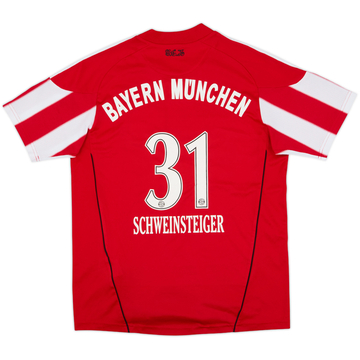 2010-11 Bayern Munich Home Shirt Schweinsteiger #31 - 5/10 - (L.Boys)