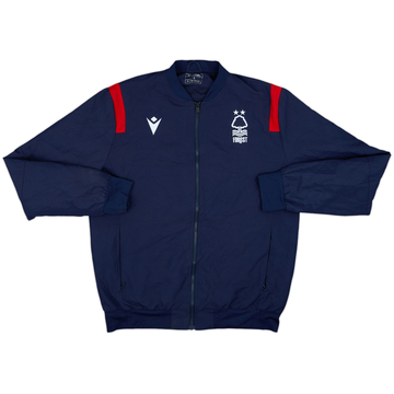 2021-22 Nottingham Forest Macron 1/4 Zip Drill Top - 8/10 - (L)