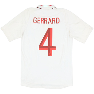 2012-13 England Camiseta local Gerrard #4 - 6/10 - (S)