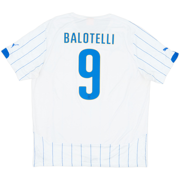 2014-15 Italy Away Shirt Balotelli #9 - 8/10 - (XXL)