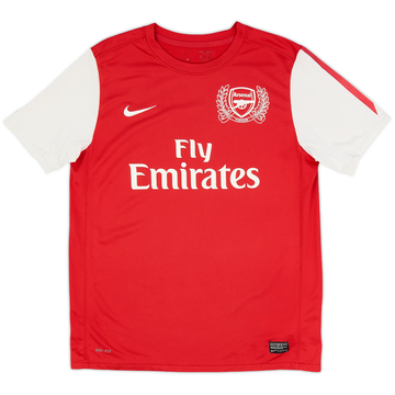 2011-12 Arsenal Home Shirt - 8/10 - (XL.Boys)