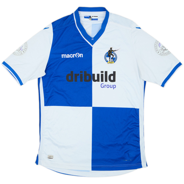 2016-17 Bristol Rovers Home Shirt #19 - 8/10 - (L)