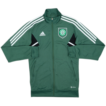 2022-23 Celtic adidas Track Jacket - 8/10 - (S)