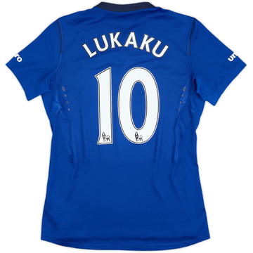 2014-15 Everton Home Shirt Lukaku #10 - 8/10 - (S)