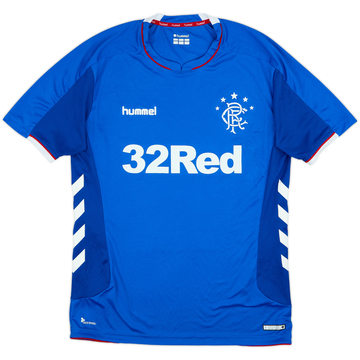 2018-19 Rangers Home Shirt - 8/10 - (M)