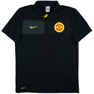 2009-10 Manchester United Nike Polo Shirt - 9/10 - (M)