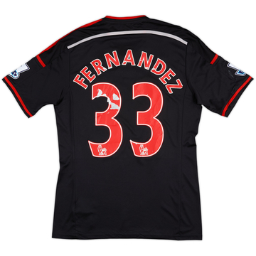 2014-15 Swansea Away Shirt Fernandez #33 - 4/10 - (L)