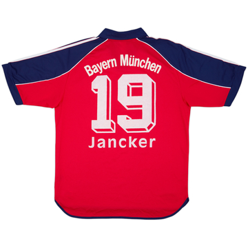 1999-01 Bayern Munich Home Shirt Jancker #19 - 9/10 - (L)