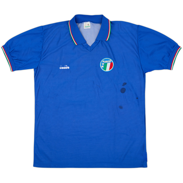 1986-91 Italy Home Shirt - 4/10 - (XL)