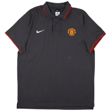 2010-11 Manchester United Nike Polo Shirt - 9/10 - (XL)