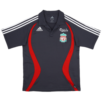 2006-07 Liverpool adidas Polo Shirt - 9/10 - (S/M)