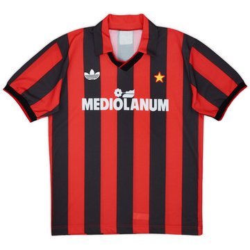 1990-91 AC Milan Home Shirt - 9/10 - (S)
