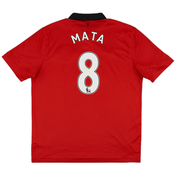 2013-14 Manchester United Home Shirt Mata #8 - 5/10 - (XL)
