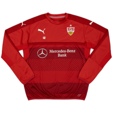 2015-16 Stuttgart Puma Player Issue Sweat Top #48 - 8/10 - (M)