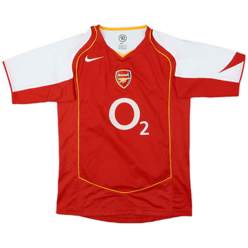 2004-05 Arsenal Home Shirt - 8/10 - (XL.Boys)