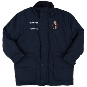 2001-02 Bologna Macron Padded Bench Coat - 8/10 - (L)