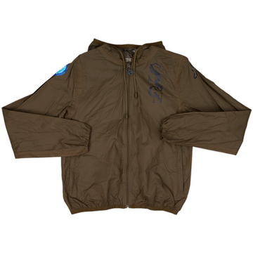 2018-19 Napoli Kappa Hooded Track Jacket - 7/10 - (S)