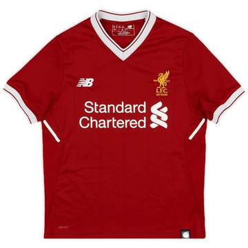2017-18 Liverpool 125 Years Home Shirt - 6/10 - (M.Boys)