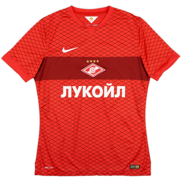2014-15 Spartak Moscow Player Issue Home Shirt #13 - 9/10 - (L)