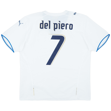 2006 Italy Away Shirt Del Piero #7 - 5/10 - (XL)