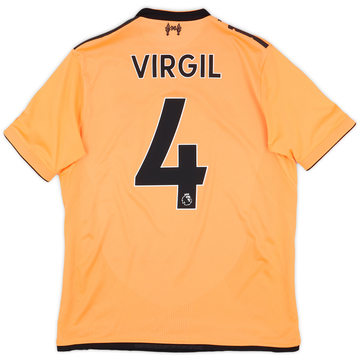 2017-18 Liverpool 125 Years Third Shirt Virgil #4 - 7/10 - (S)