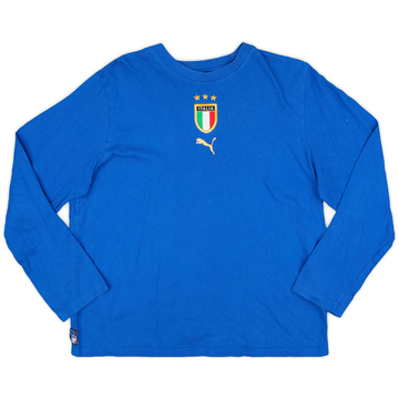 2004-05 Italy Puma Training L/S Shirt - 9/10 - (XL)