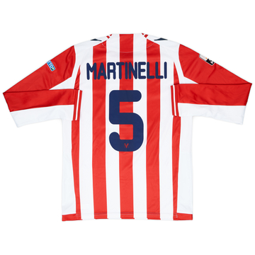 2012-13 Vicenza Match Issue Home Shirt Martinelli #5