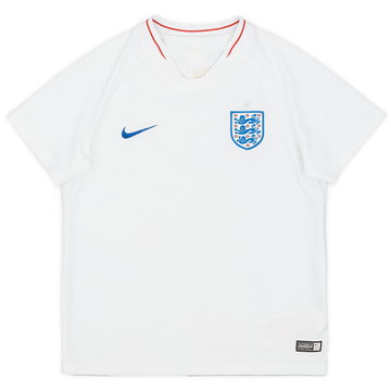 2018-19 England Home Shirt - 6/10 - (S.Boys)
