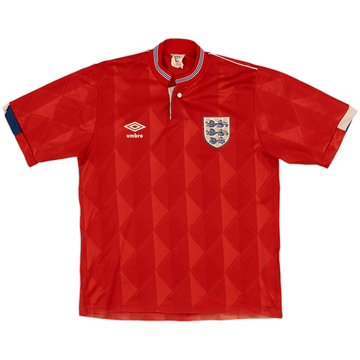 1988-89 England Away Shirt - 7/10 - (S)