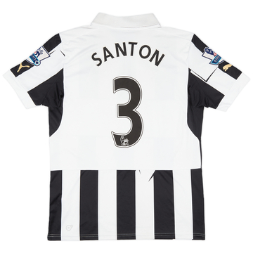 2012-13 Newcastle Home Shirt Santon #3 - 6/10 - (S)