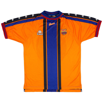 1997-98 Barcelona Away Shirt - 8/10 - (XL)