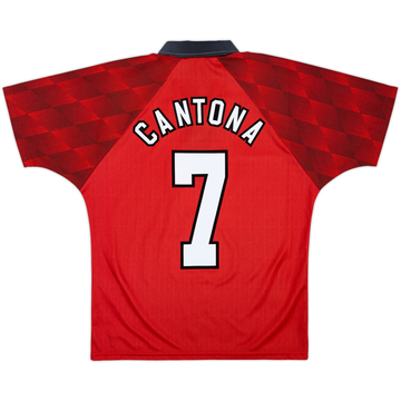 1996-98 Manchester United Local Camiseta Cantona #7 - 8/10 - (JUVENIL)